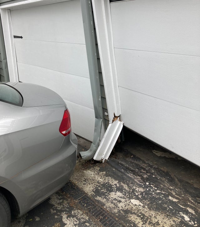 bad days - unlucky people - vehicle door