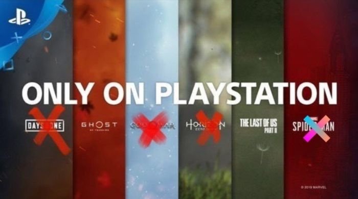 gaming memes - playstation exclusive games - B Only On Playstation Days One Ghost Godowar Horn The Last Of Us Spid An Part 301 Marvel
