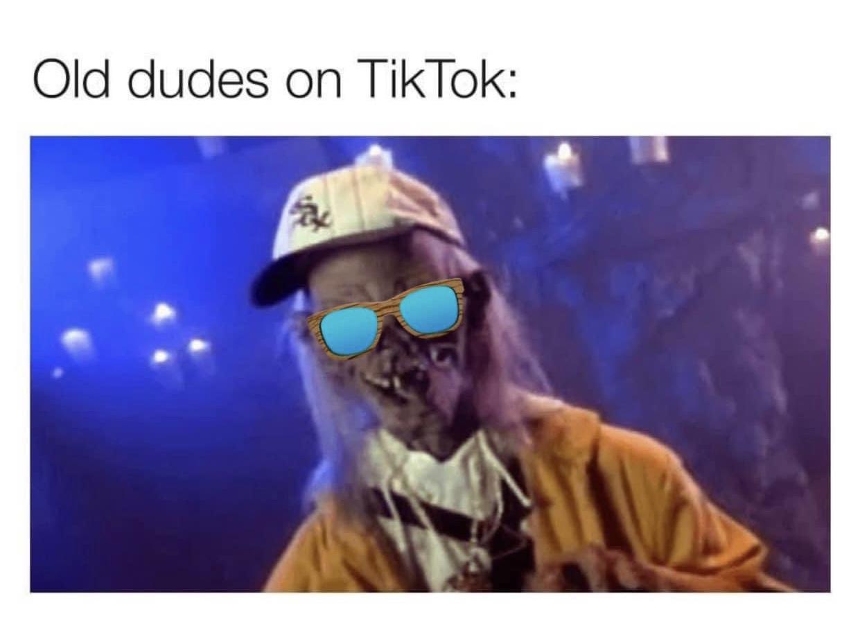 dank memes - crypt keeper tales from the crypt - Old dudes on TikTok