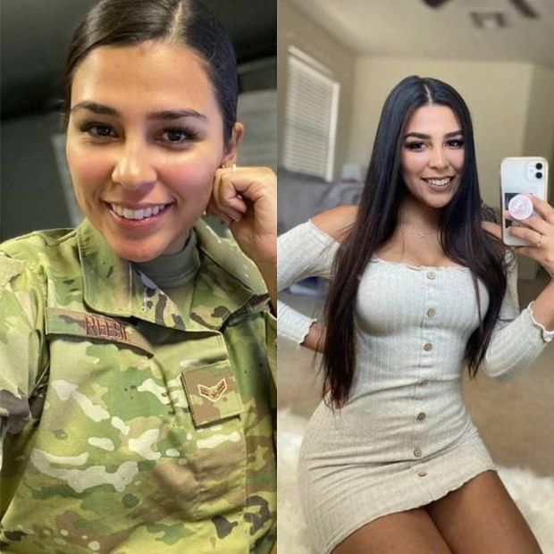 Gorgeous military and service women - Uniform