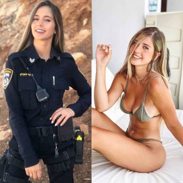 Gorgeous military and service women - sexy girls in uniform