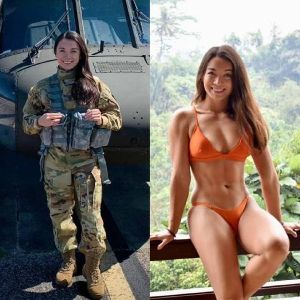 Gorgeous military and service women - Uniform