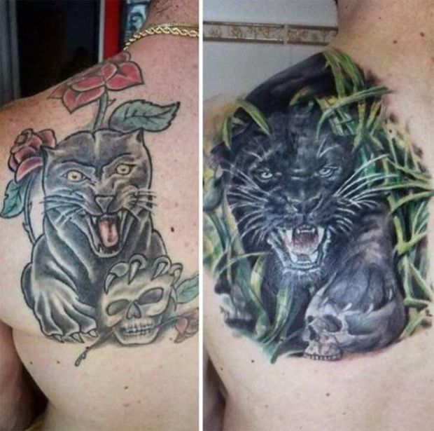 Terrible Tattoos That Were Remade To Be Awesome