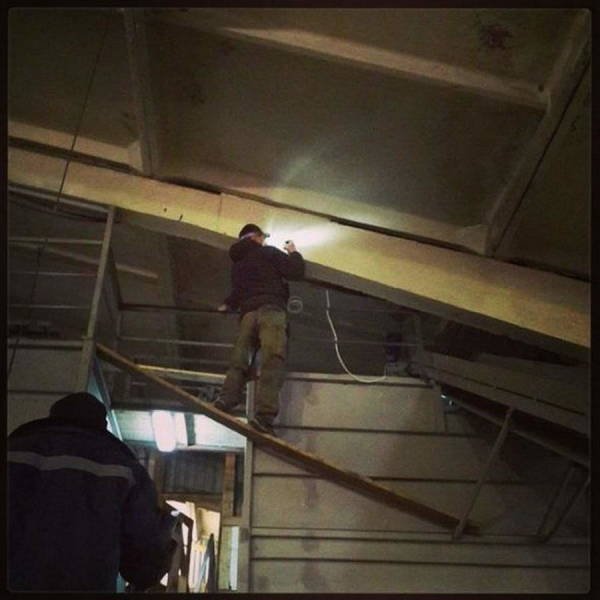 safety fails - ceiling