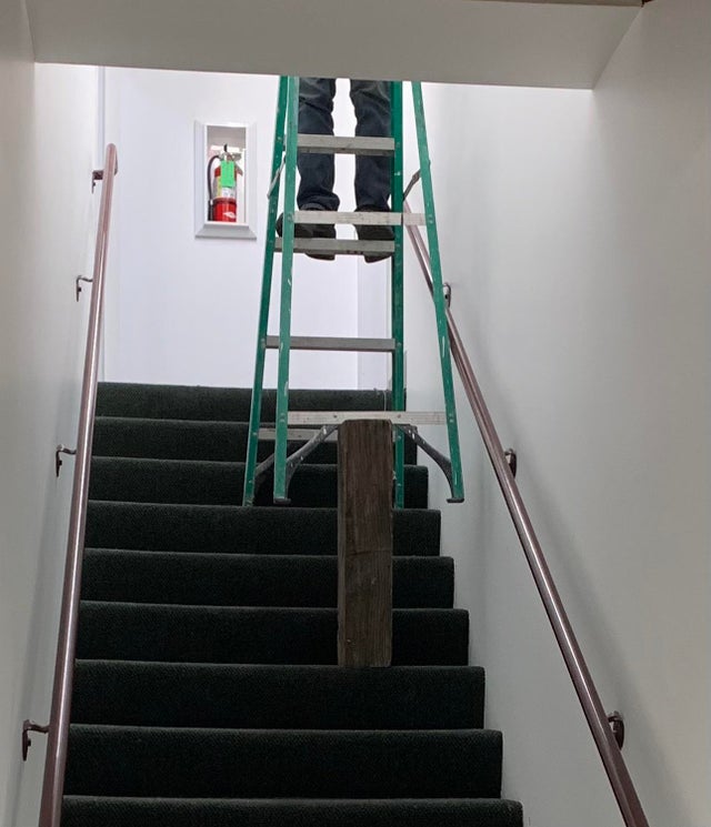 safety fails - stairs