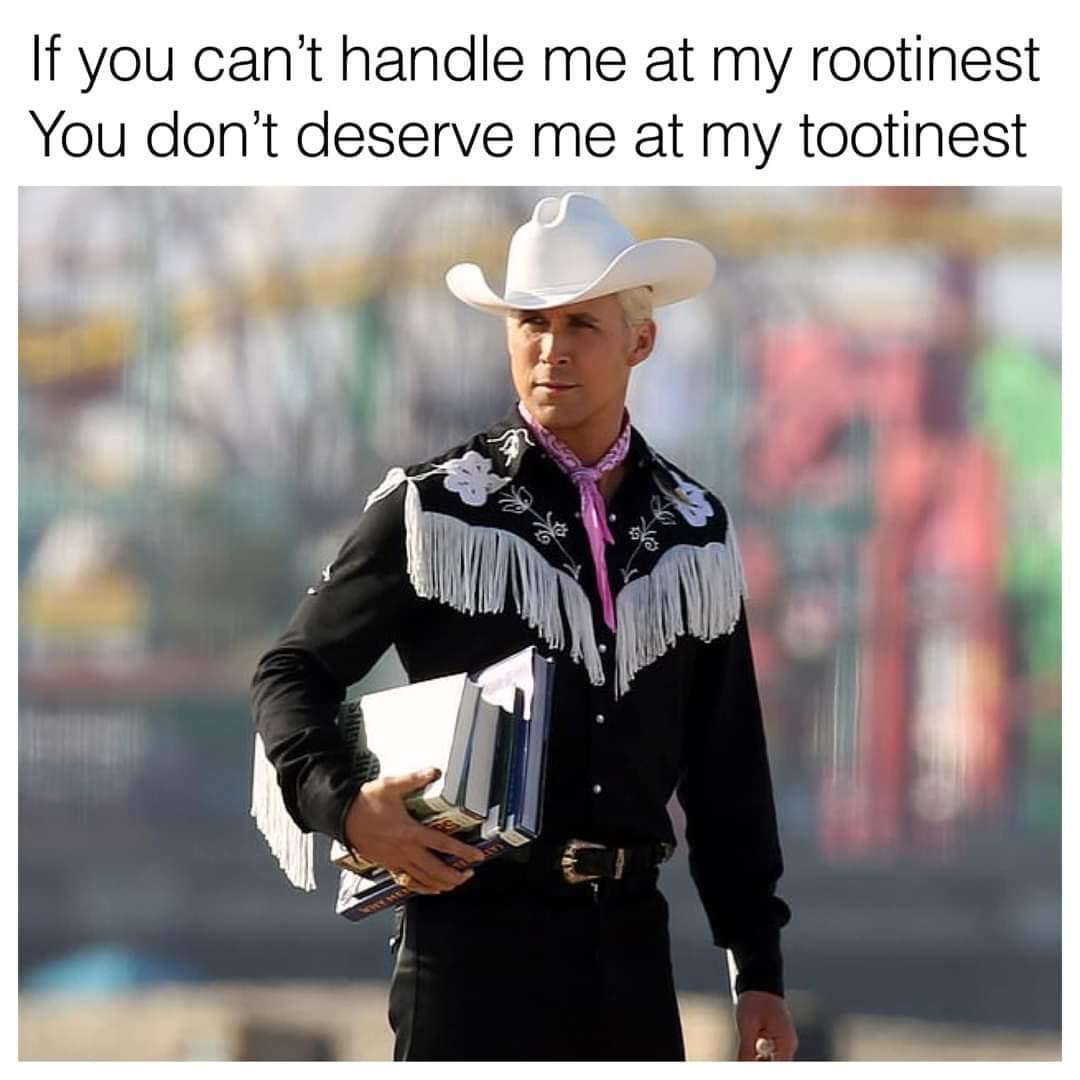 funny memes - headgear - If you can't handle me at my rootinest You don't deserve me at my tootinest