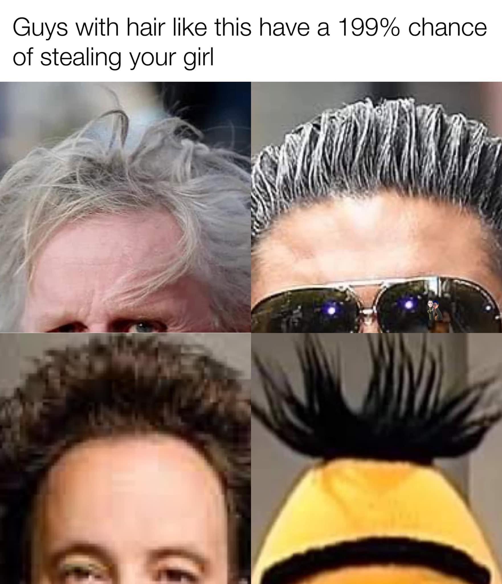 dank memes - funny memes - eyelash - Guys with hair this have a 199% chance of stealing your girl