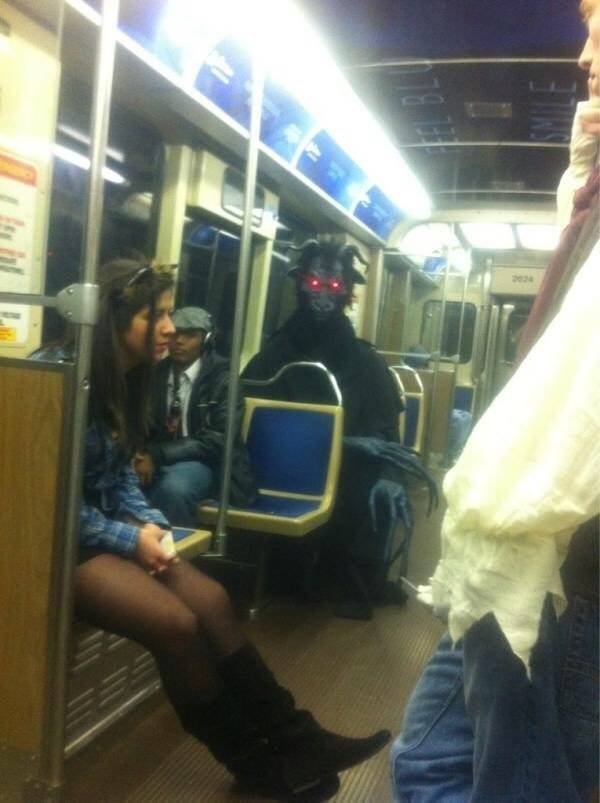 WTF Things You Can Only See Taking The Subway