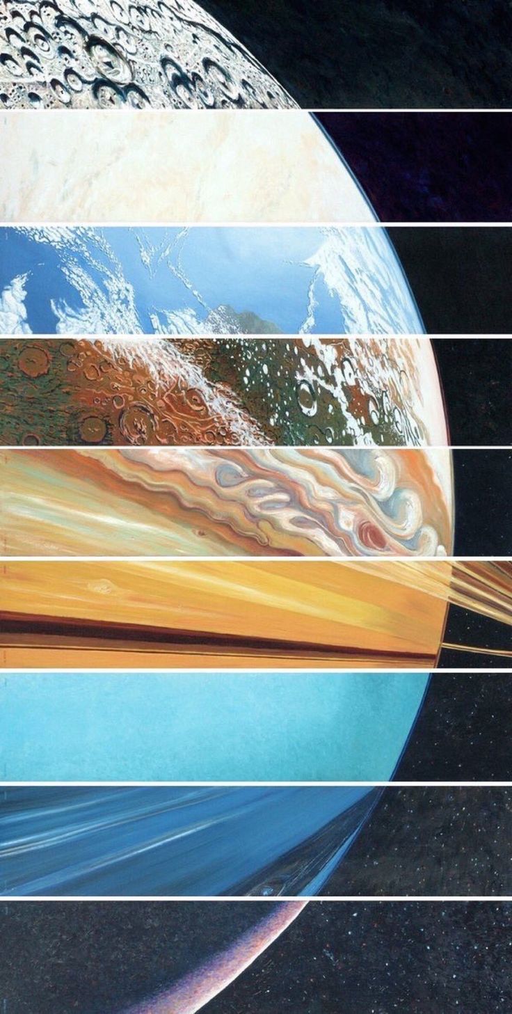 perfect pics - all planets aligned to one