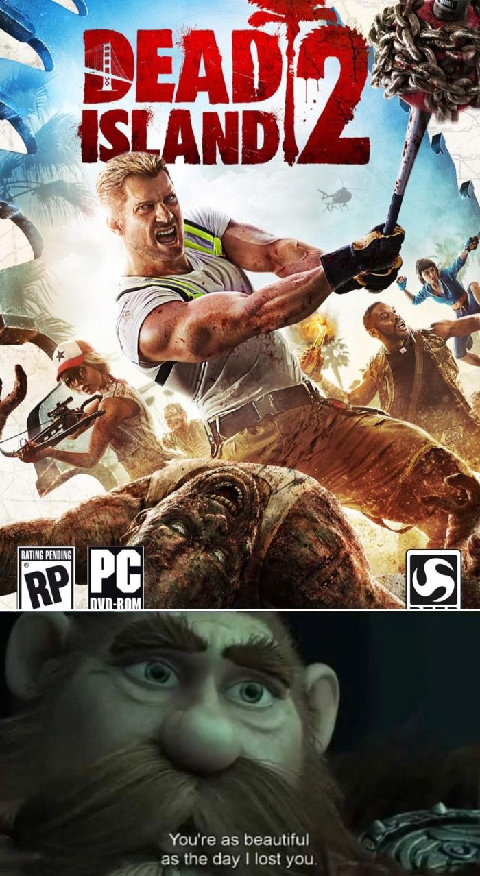 Gaming memes - Dead Island 2 - Dead Island Pag Rp Pc DvdRom 2 You're as beautiful as the day I lost you. S
