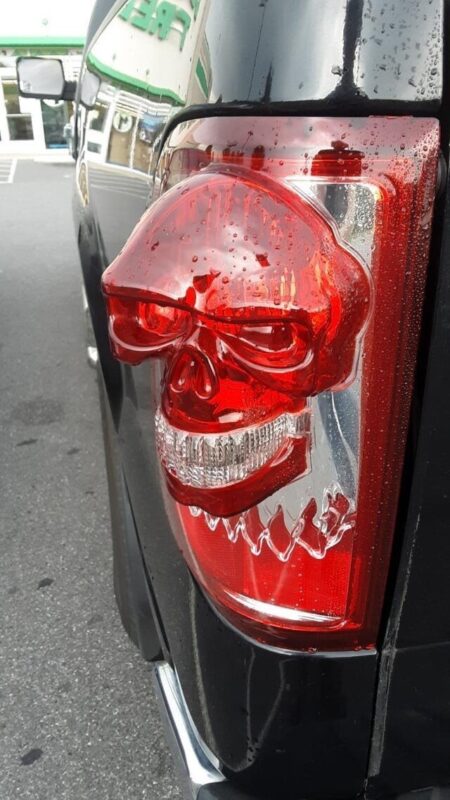 dank  memes - skull tail lights