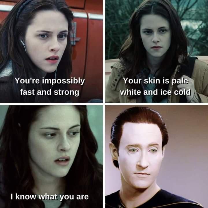 dank memes - bella swan - You're impossibly fast and strong I know what you are Your skin is pale white and ice cold