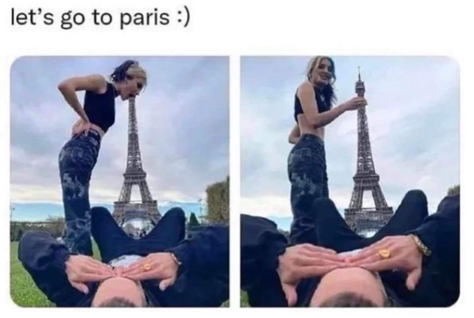 dank memes - tuileries garden - let's go to paris