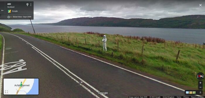 Some say, if zoom in on Google Earth you can see him standing by a river. All we know is...