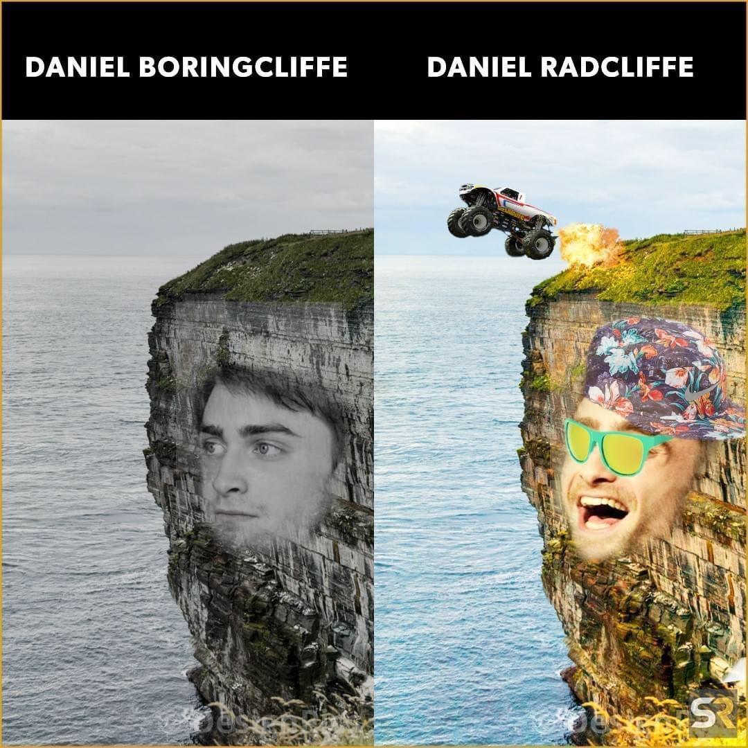 funny memes - daniel radcliffe daniel boringcliffe - Daniel Boringcliffe Daniel Radcliffe