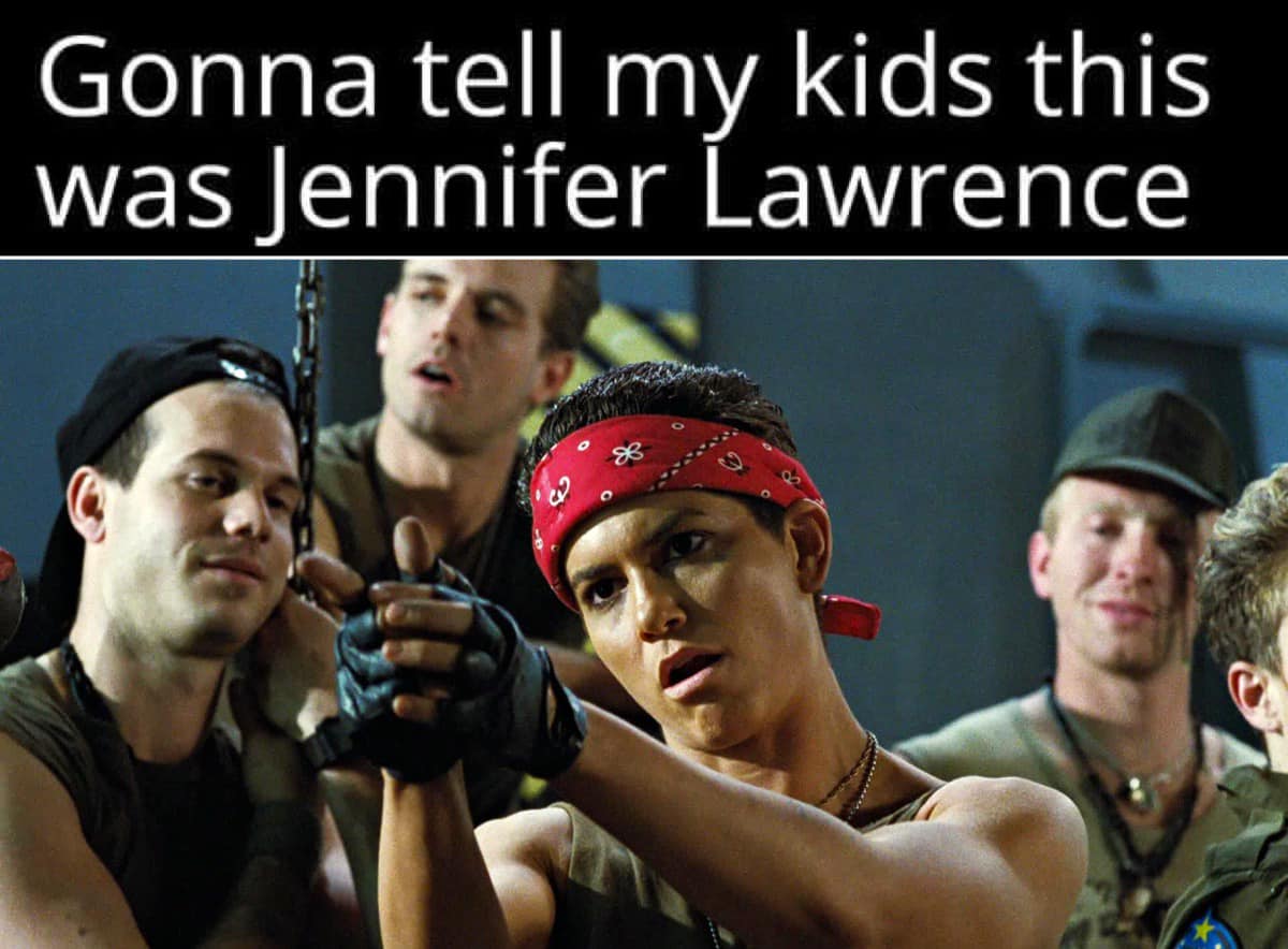 funny memes - vasquez aliens - Gonna tell my kids this was Jennifer Lawrence 8