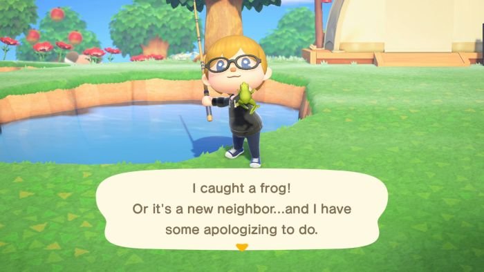 gaming memes - can you catch frogs in animal crossing - I caught a frog! Or it's a new neighbor...and I have some apologizing to do.