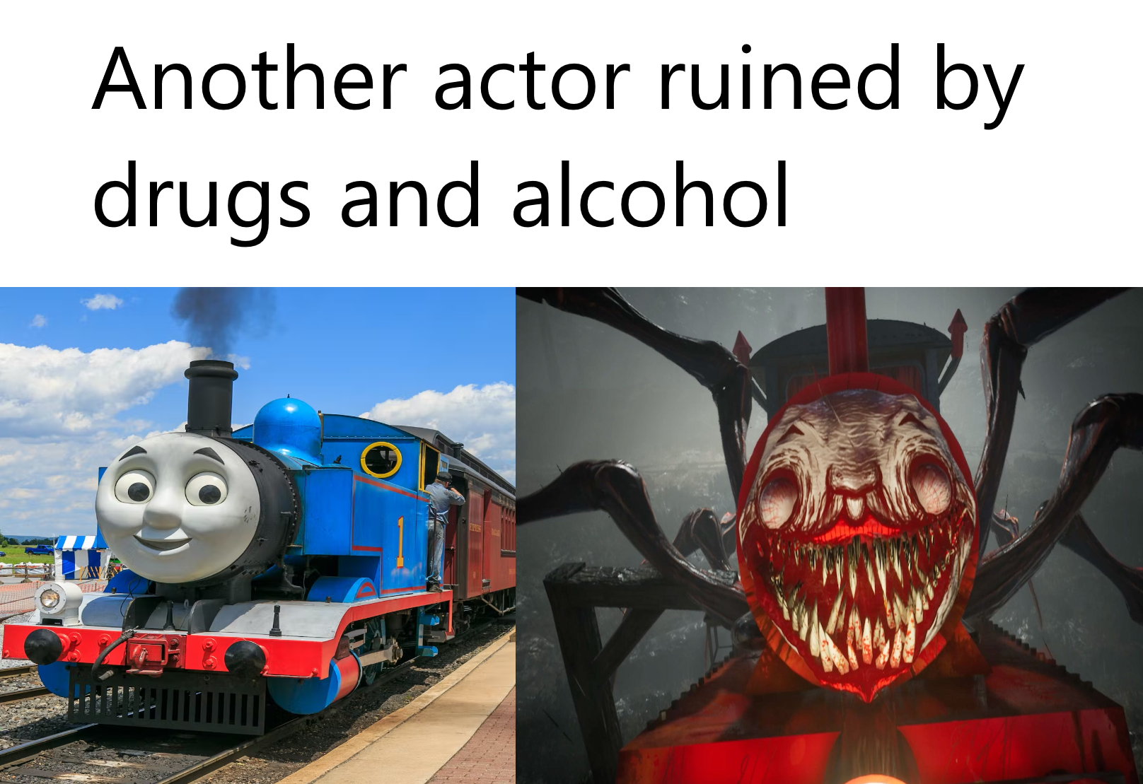 gaming memes - vehicle - Another actor ruined by drugs and alcohol