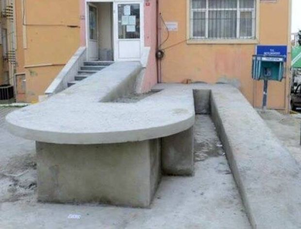 construction fails - disabled ramp funny - Gord