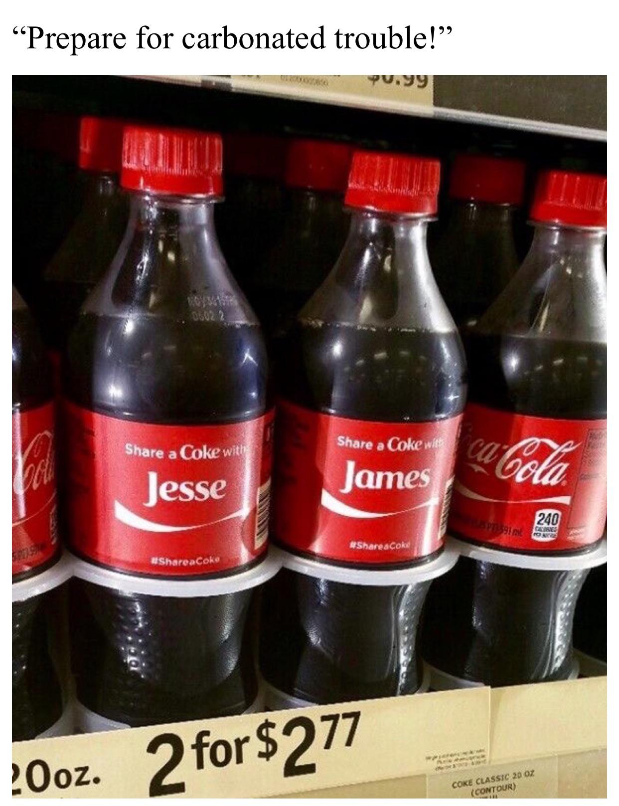 coca cola jessie james -