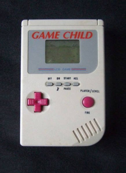 terrible knock offs - game child - Game Child Lcd Gamel Off On Start Acl Odoo Pause PlayerLevel Iii Fire