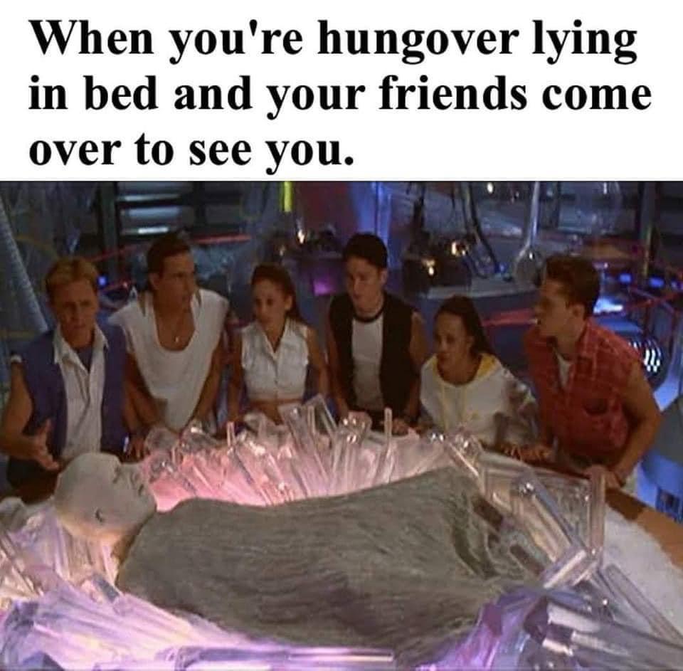 funny memes pics and tweets - jamaica vacation memes - When you're hungover lying in bed and your friends come over to see you.