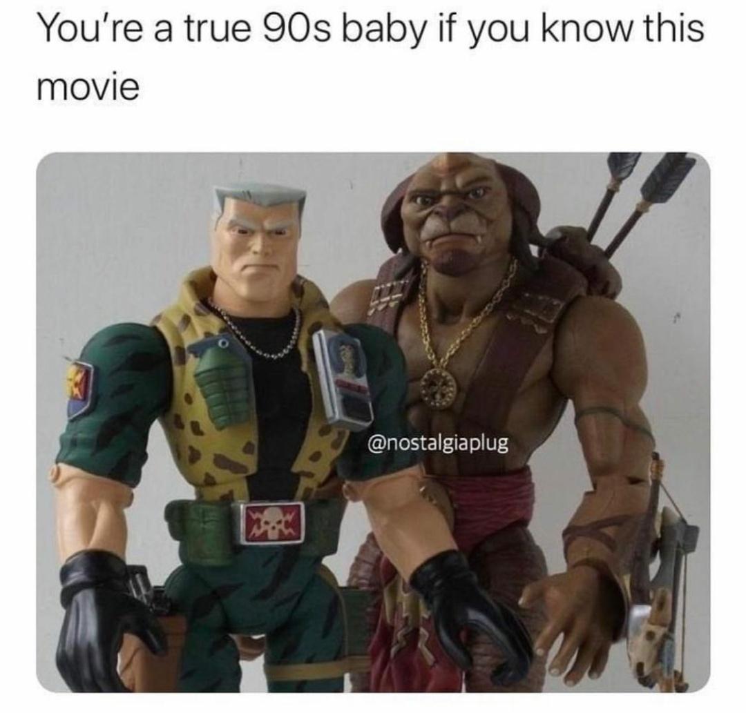 funny memes - toy soldier movie - You're a true 90s baby if you know this movie
