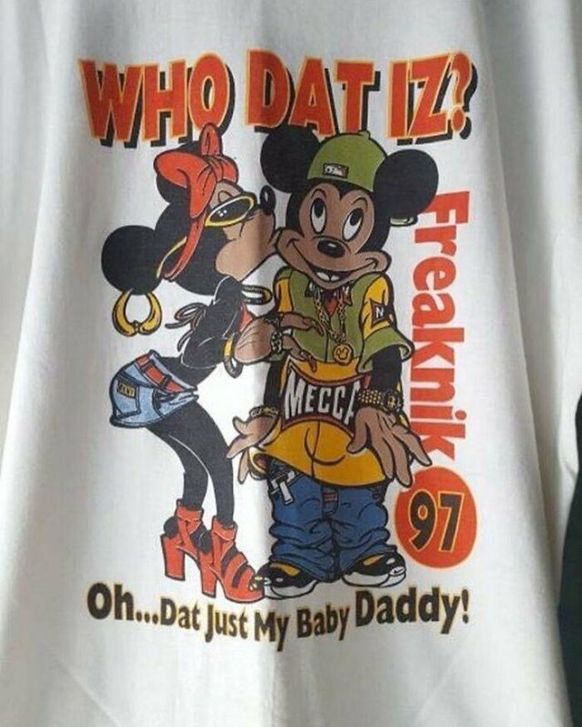 funny memes - dat is my baby daddy t shirt - Who Dat Iz? Va Mecca Freaknik & Oh... Dat Just My Baby Daddy!
