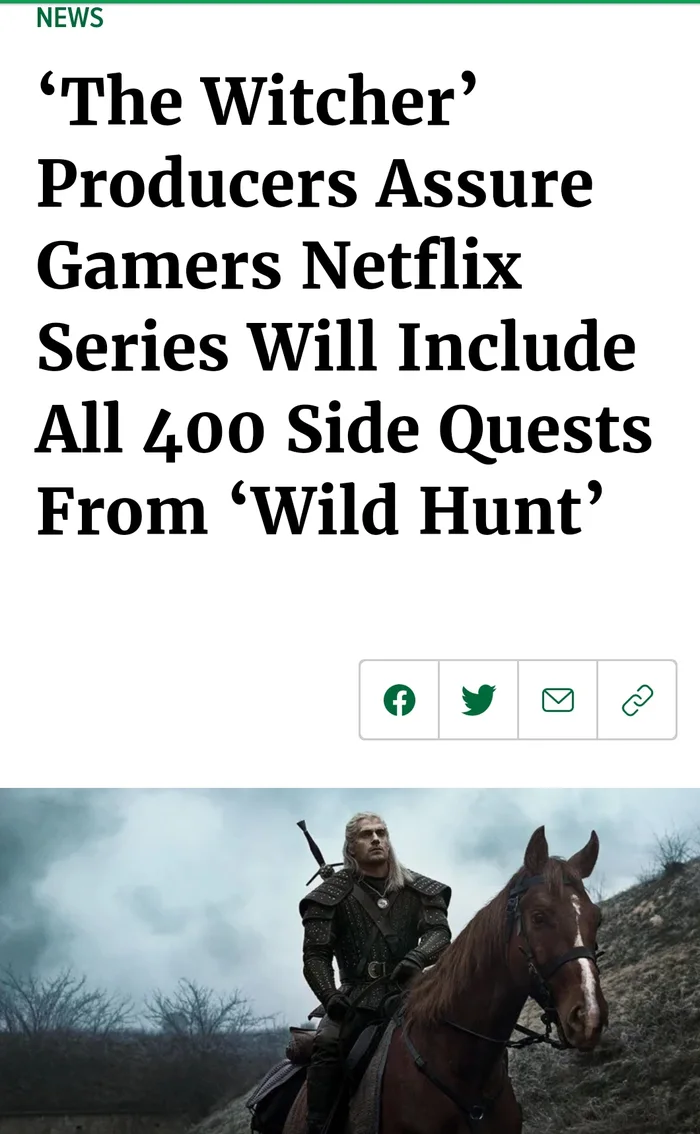 fresh memes -  geralt of rivia horse - News 'The Witcher' Producers Assure Gamers Netflix Series Will Include All 400 Side Quests From 'Wild Hunt' K