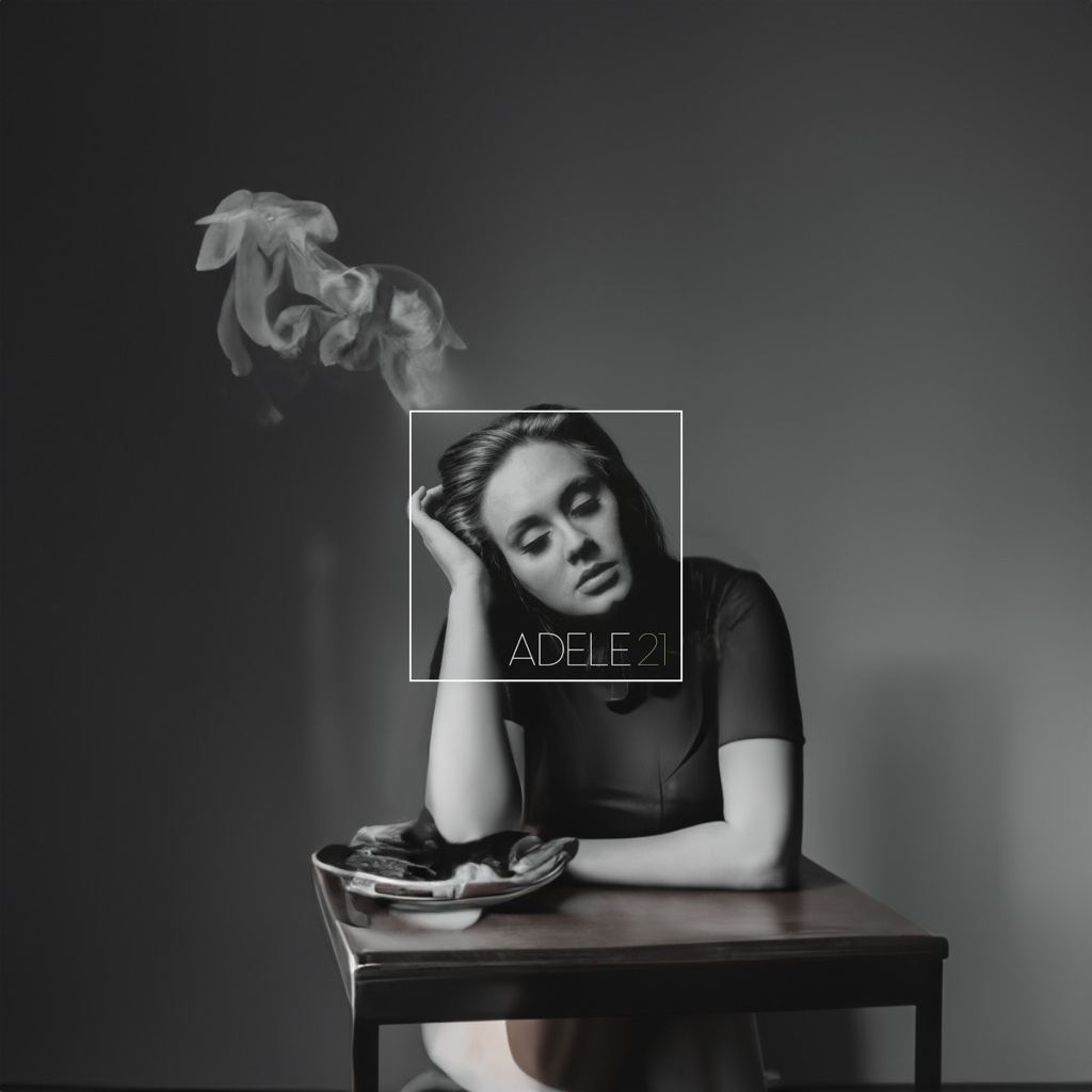 Ai imagines album covers --  adele 21 - Adele 21