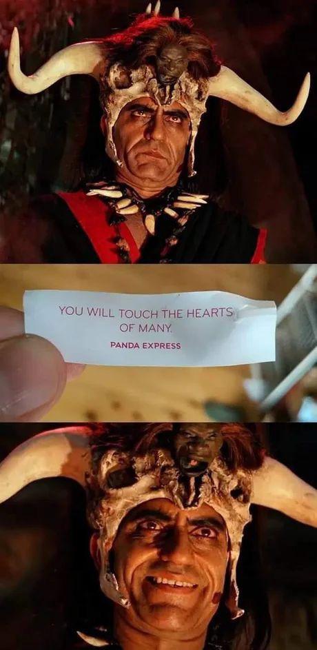 funny memes - poster - You Will Touch The Hearts Of Many. Panda Express