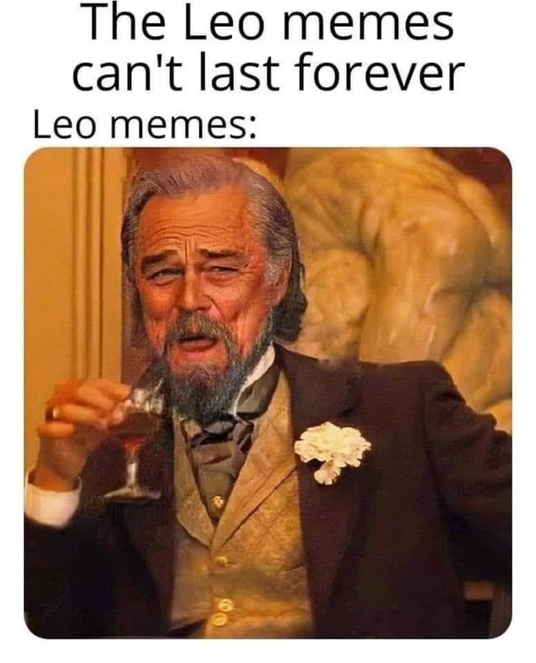 dank memes - photo caption - The Leo memes can't last forever Leo memes