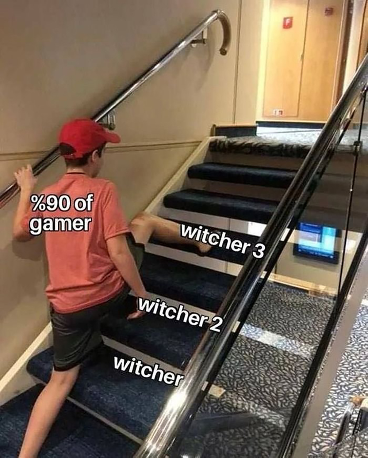 gaming memes - white man will try to satisfy us conomic equity and justice - %90 of gamer witcher 3 witcher 2 witcher
