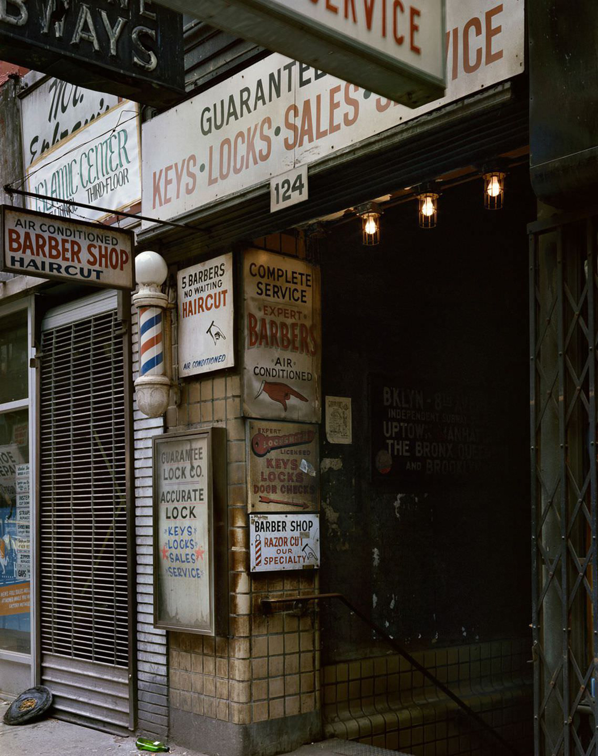 1985 Barbers, New York.