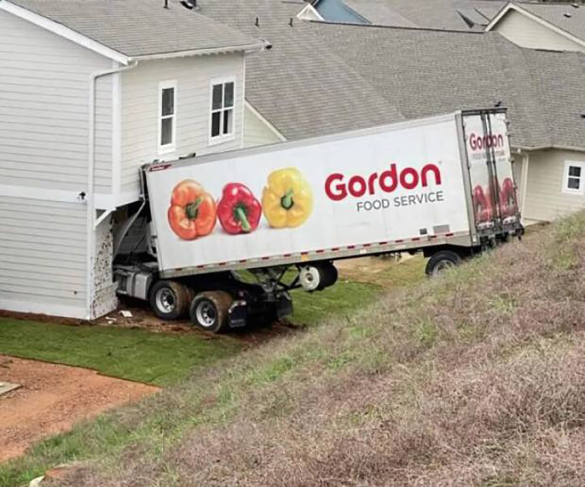 Your grocery delivery has arrived.