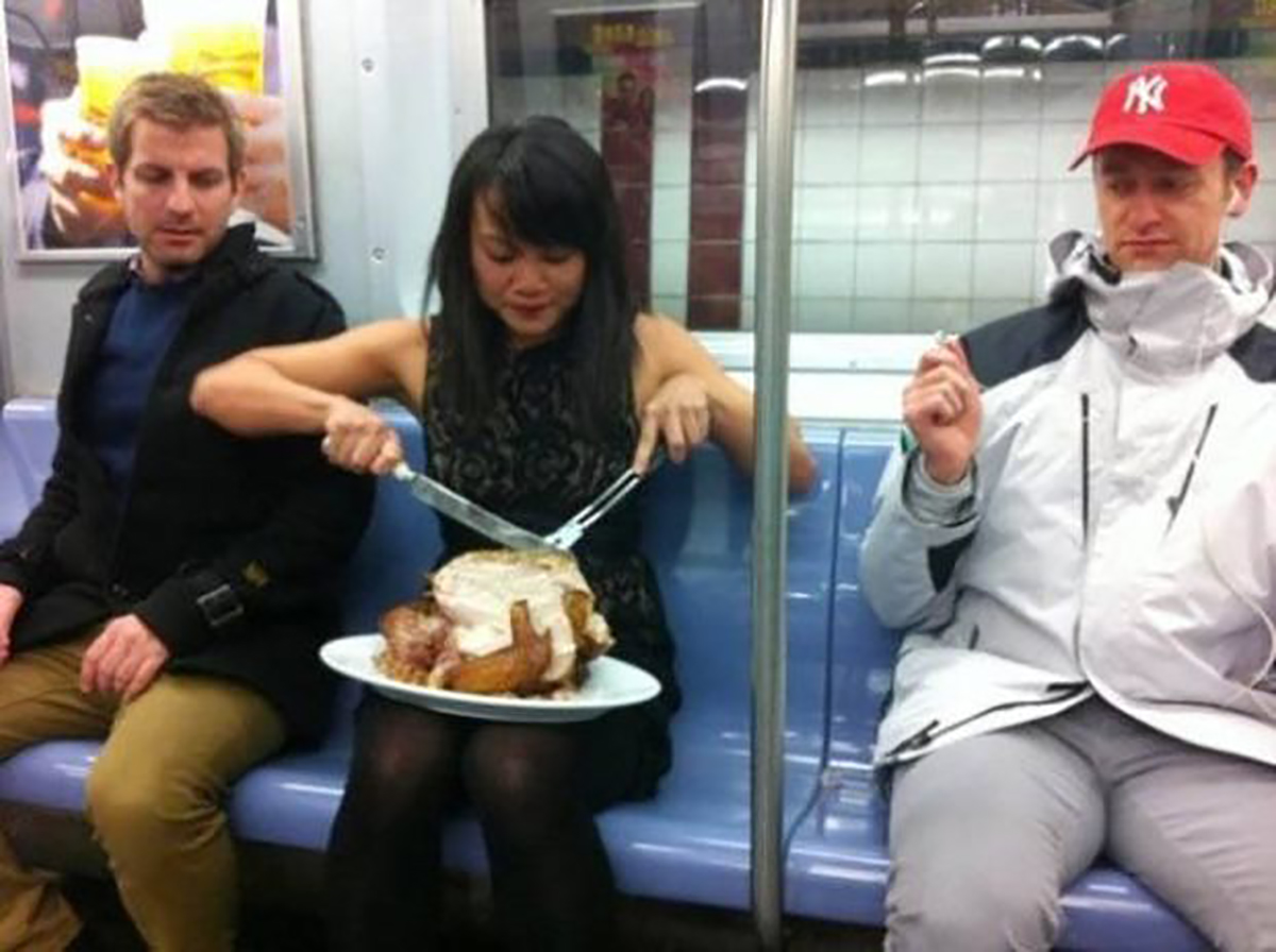 23 WTF Sights That Can Come Only From The Subway