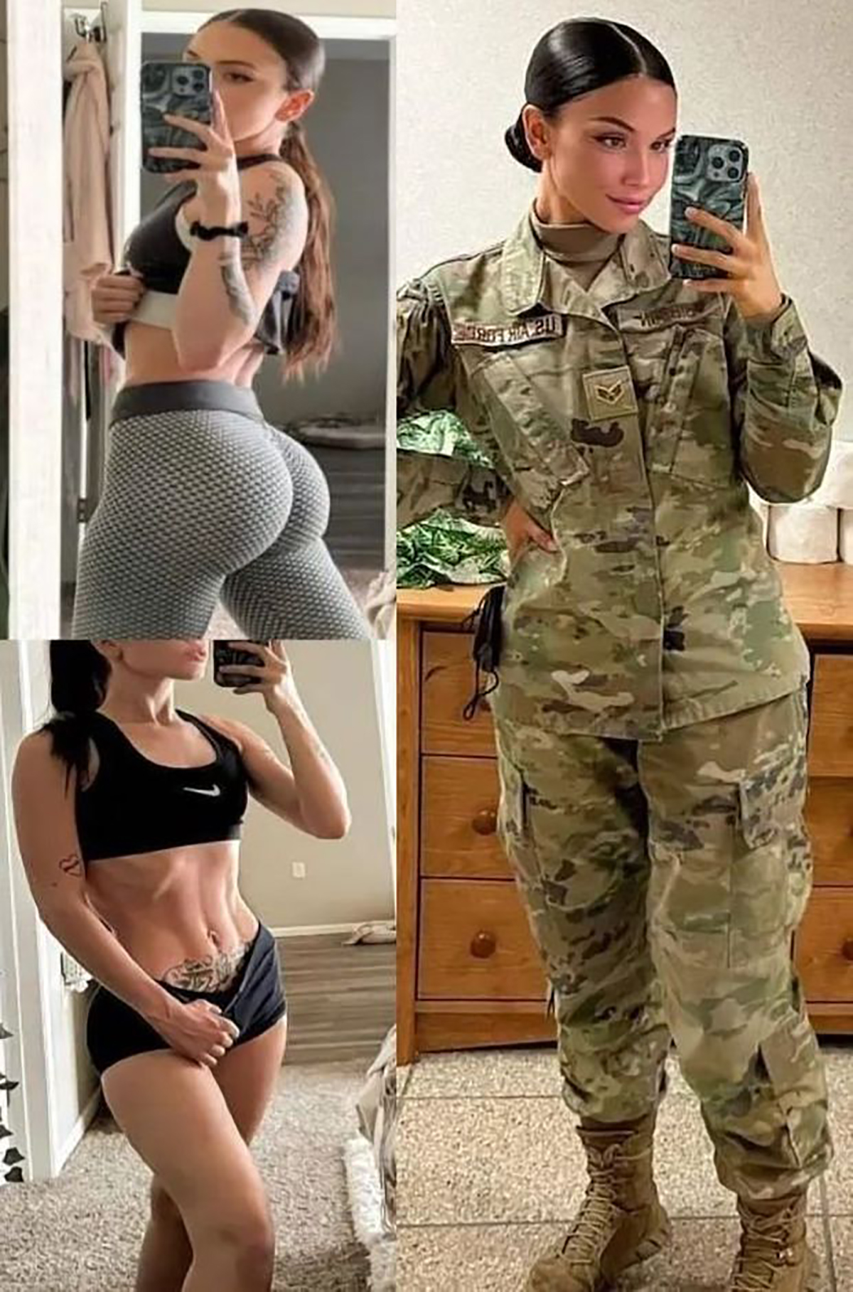 21 Women In Uniform And Each Is A Major... Hottie