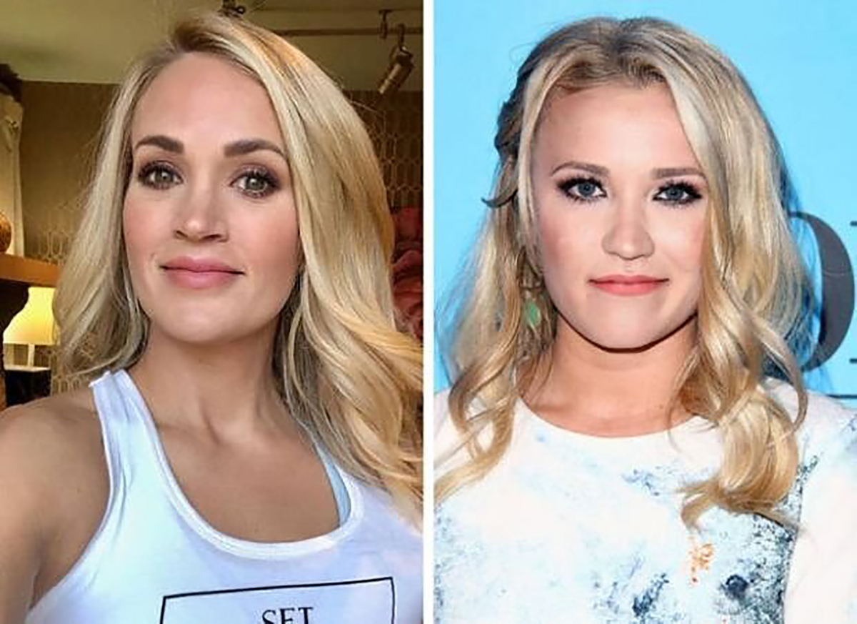 Carrie Underwood and Emily Osment