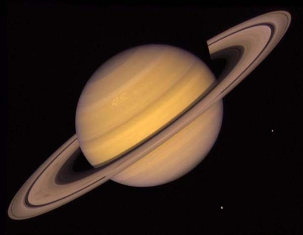 The rings of Saturn are only 30 feet thick.