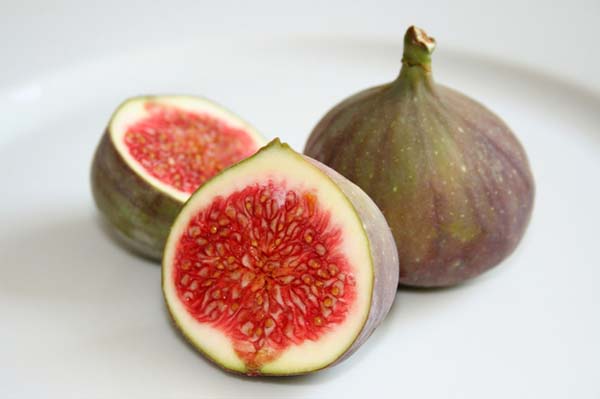Figs have dead wasps inside of them. The wasps pollinate the figs by entering them, laying their eggs, and subsequently dying inside. There, theyre digested by special enzymes within the fig.