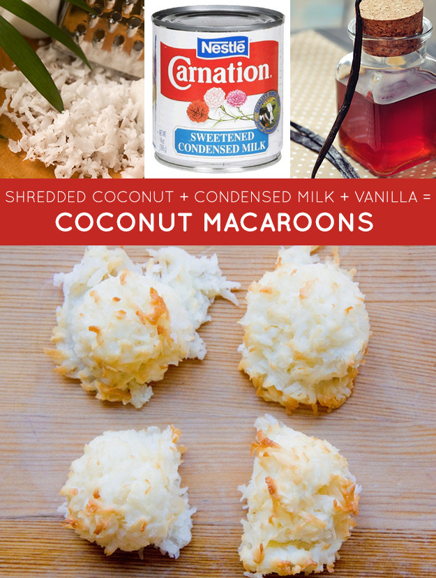 <a href="http://southernfood.about.com/od/coconutcookies/r/bl30214l.htm" target="_blank">Coconut Macaroons</a>.