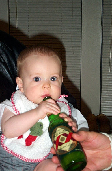 Babies with Beer