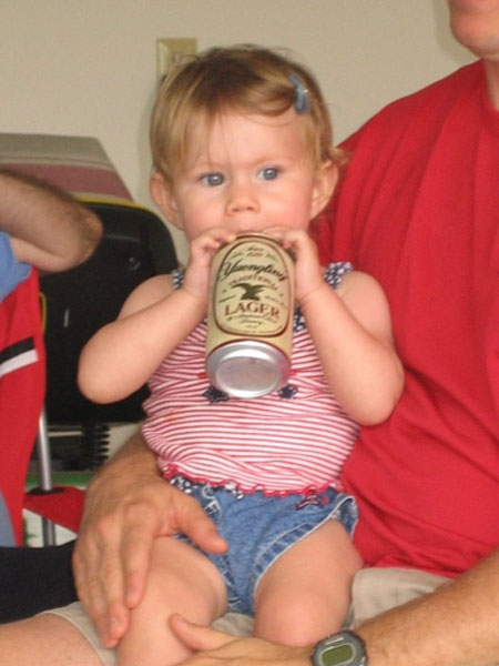 Babies with Beer