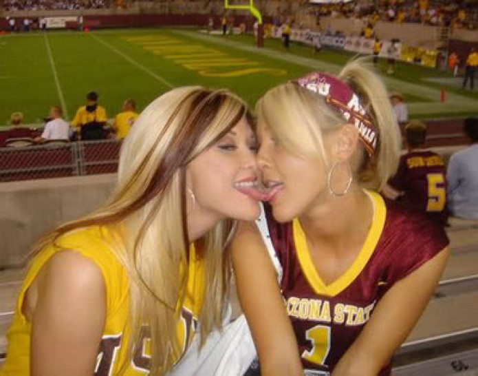 Hot Female College Sports Fans