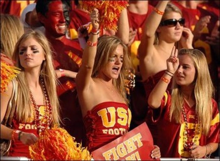 Hot Female College Sports Fans