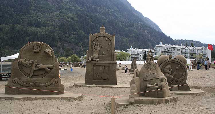 Awesome Sand Sculptures