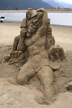 Awesome Sand Sculptures