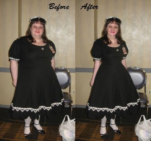 cosplay photoshop before and after - Before After