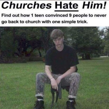 memes - Churches Hate Him! Find out how 1 teen convinced 9 people to never go back to church with one simple trick.