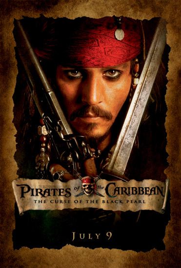 3 - Pirates of the Carribean: The Curse of the Black Pearl